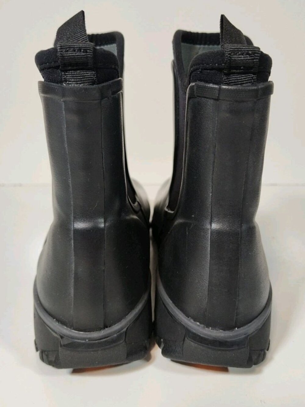 Bogs Sauvie Slip-On Chelsea Boots Women's 9 Rainboots 72203-001 Black - Picture 4 of 10